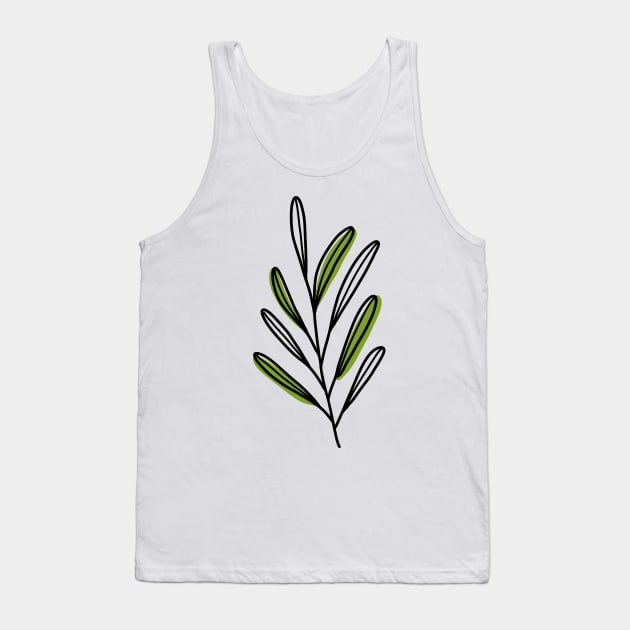 cute leafs Tank Top by salimax